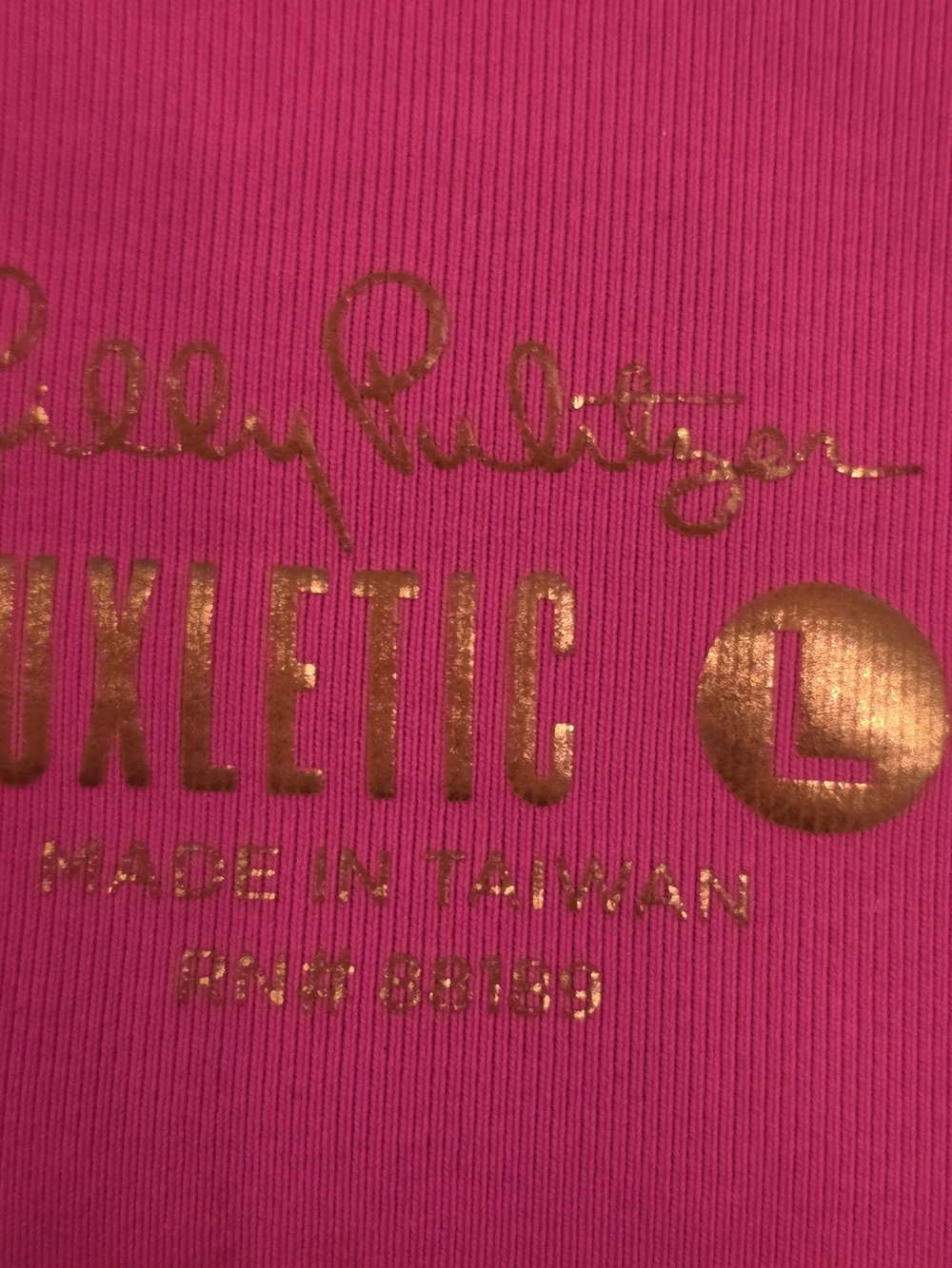 Lilly Pulitzer Navy Capri Leggings with Side Pocket - Picture 4 of 6